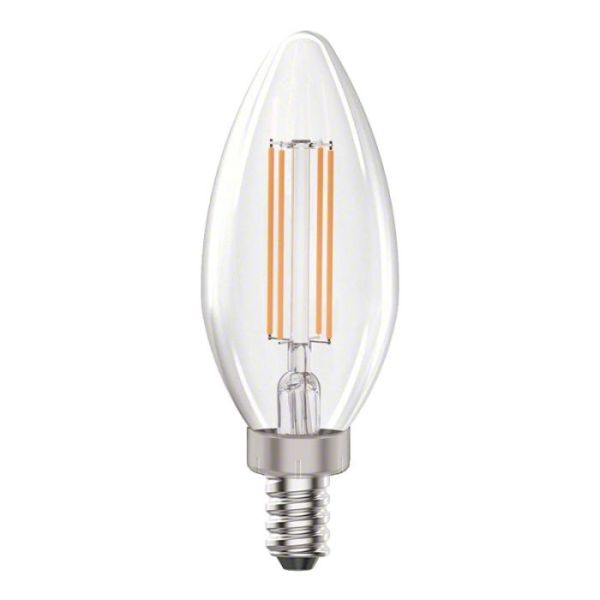 Filament Candle E12 40W Warm White LED 4-Pack